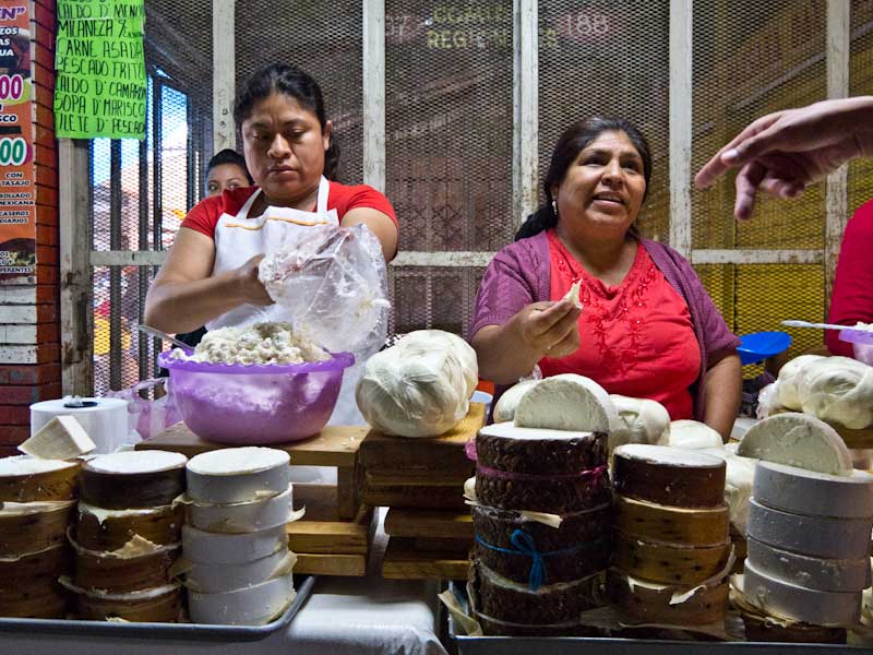 Mercato queso de Oaxaca